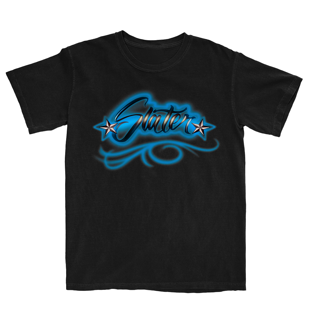 Graffiti Star Black Tee