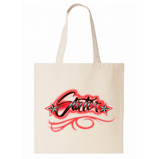 GRAFFITI STAR TOTE BAG