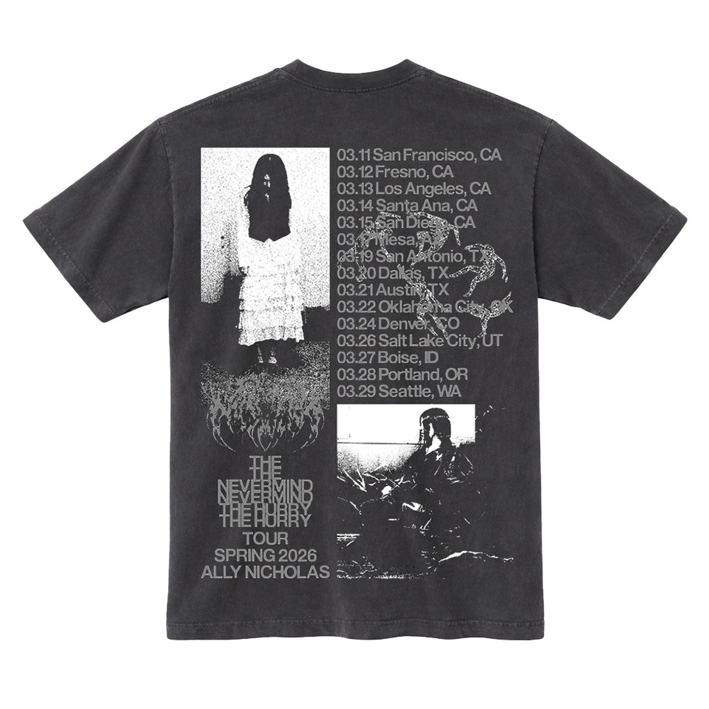 The Nevermind The Hurry Spring Tour Tee