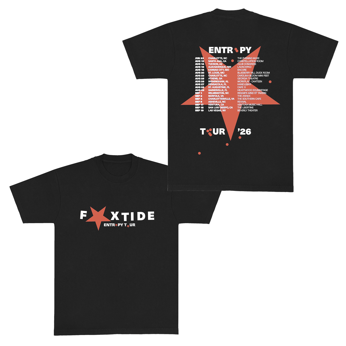 Entropy Tour Tee (Leg 2)