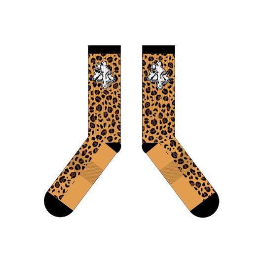 Puzzle Leopard Socks