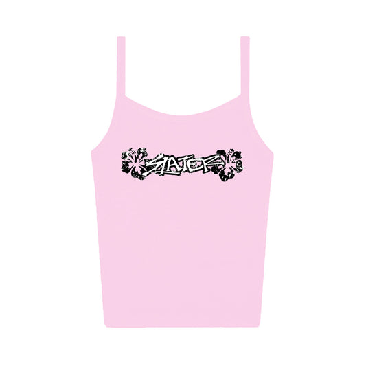 Pink Hibiscus Tank